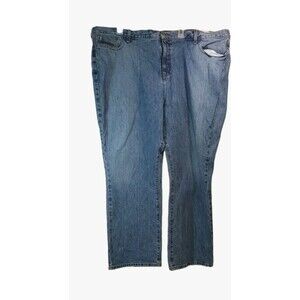 Venezia Women’s Straight Leg Jeans 28 Petite Blue Denim Classic Fit Pants